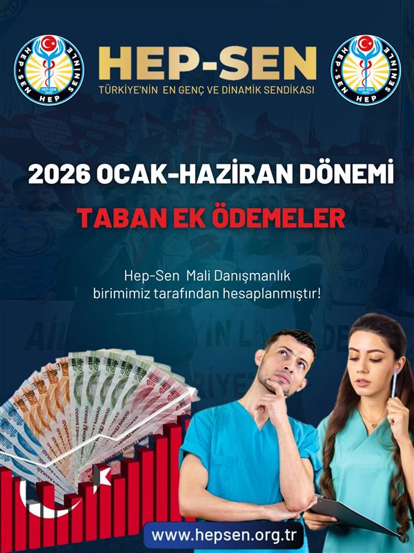 2026 Ocak Haziran Sağlık Çalışanları Taban Ödemeleri